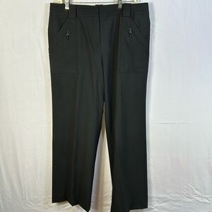 St. John Collection Black Dress Pants Size 16 Excellent Like New
